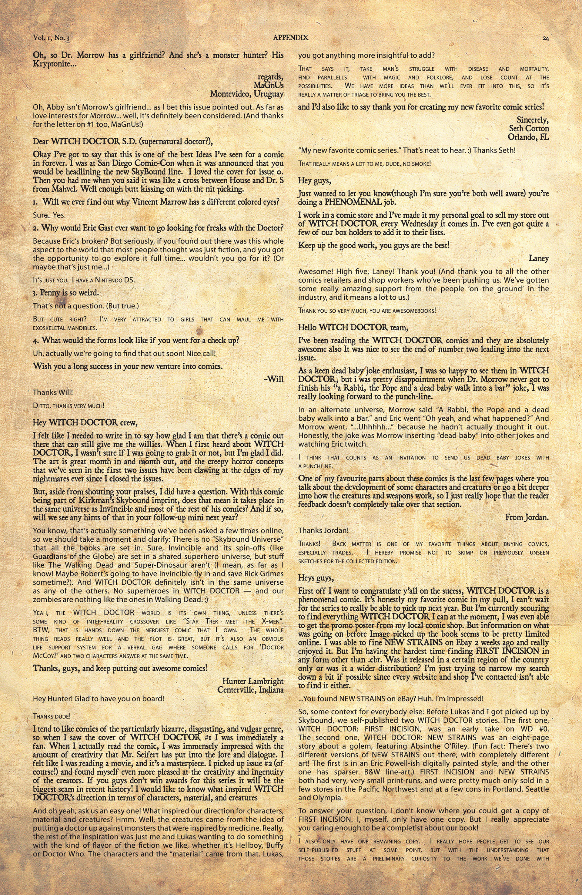 Read online Witch Doctor comic -  Issue # Full - 106