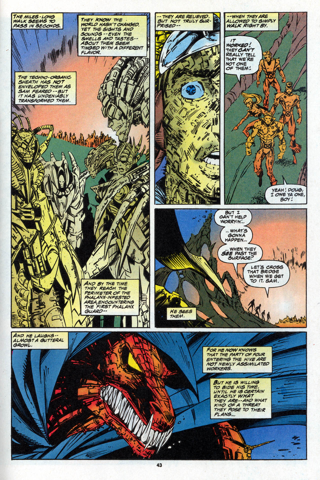 Read online X-Force (1991) comic -  Issue #38 - 43