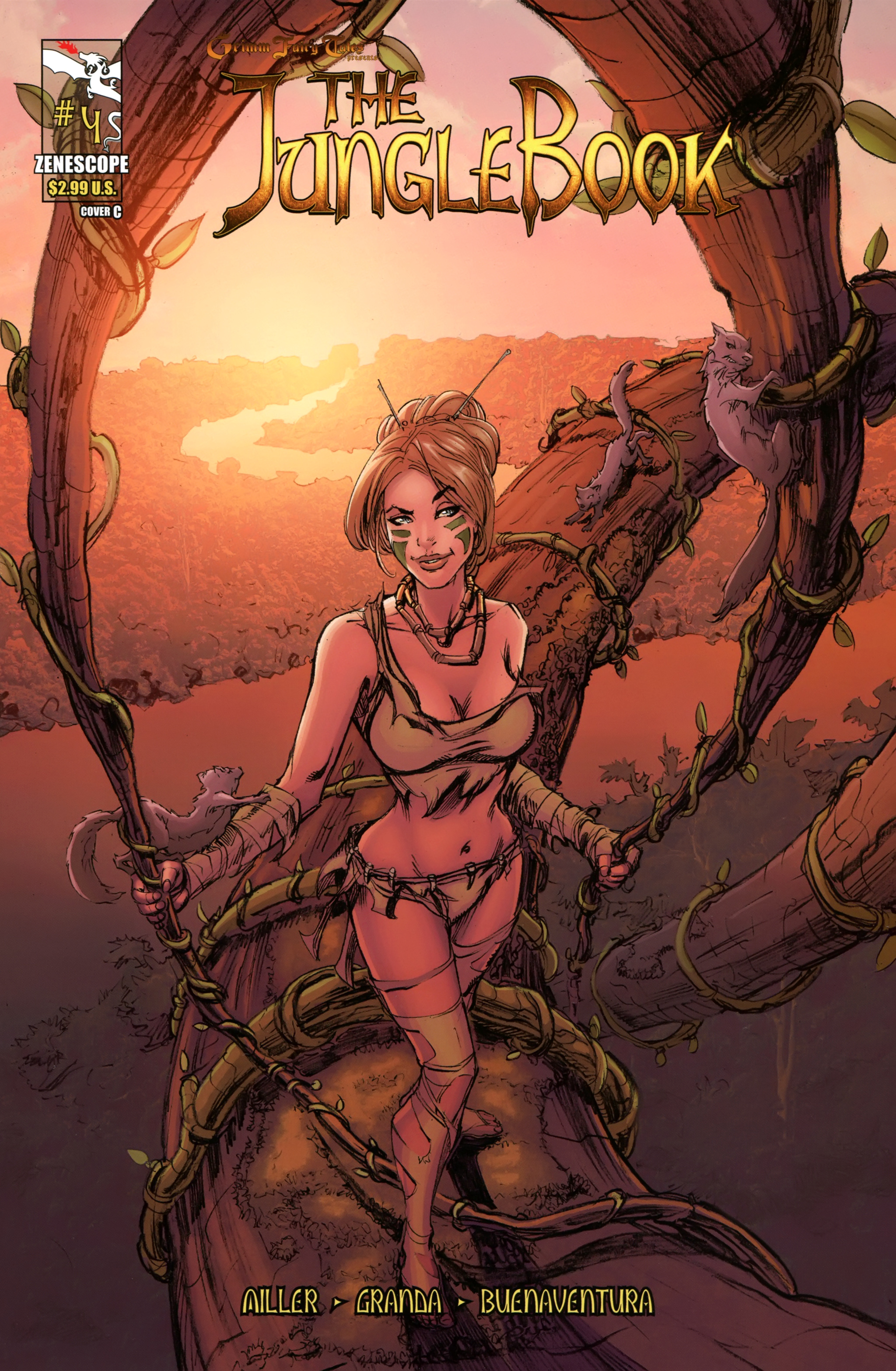 Read online Grimm Fairy Tales presents The Jungle Book comic -  Issue #4 - 1