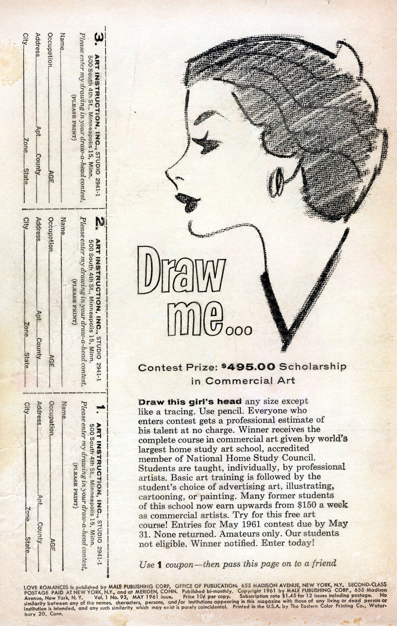 Read online Love Romances comic -  Issue #93 - 2