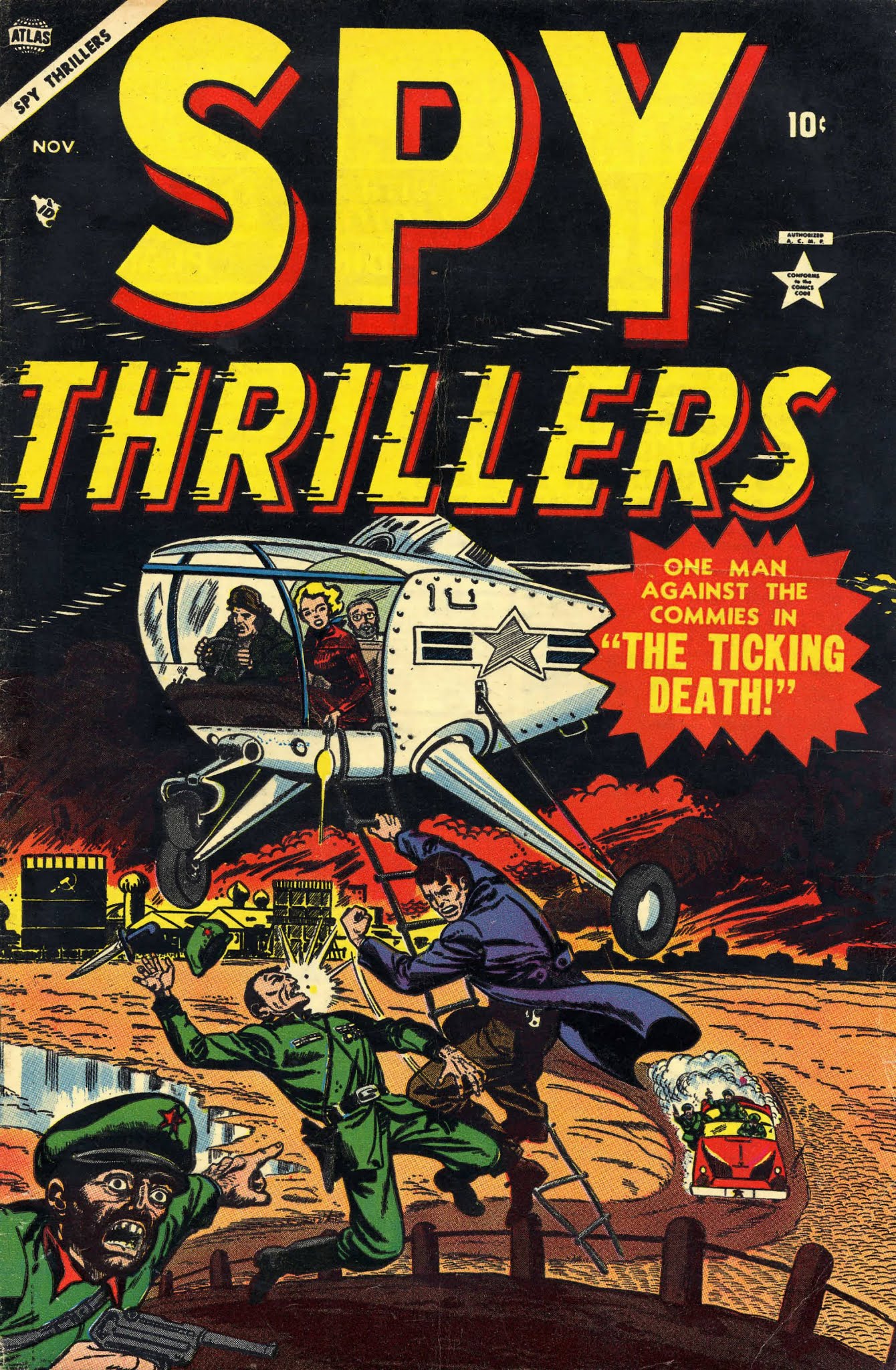 Read online Spy Thrillers comic -  Issue #1 - 1