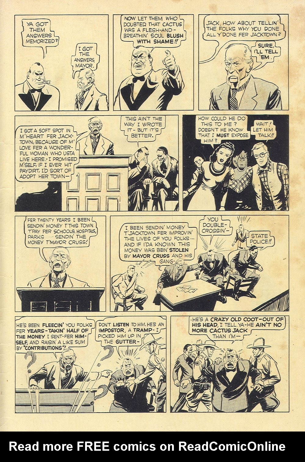 Read online Four Color Comics comic -  Issue #212 - 35