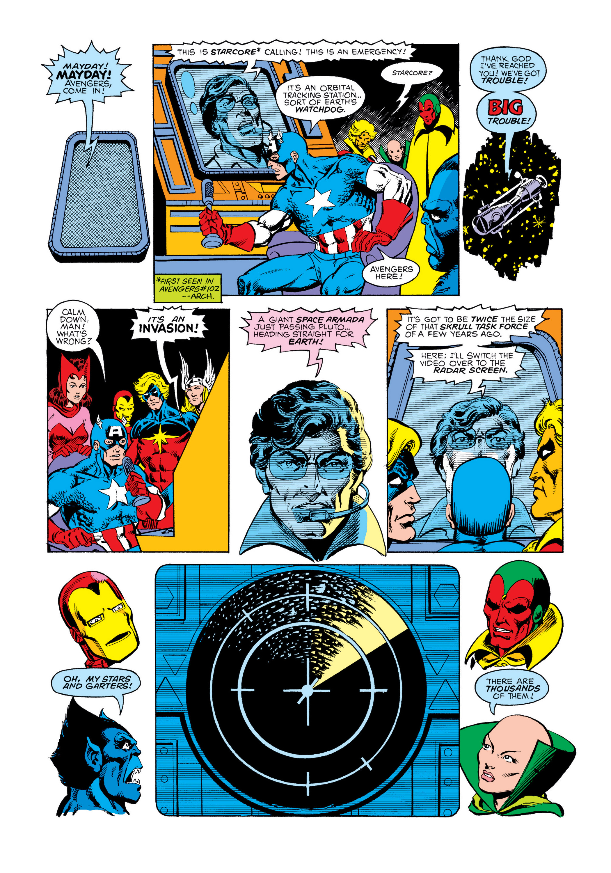 Read online Marvel Masterworks: The Avengers comic -  Issue # TPB 17 (Part 1) - 78