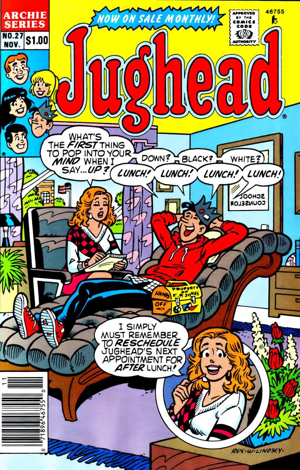 Read online Jughead (1987) comic -  Issue #27 - 1