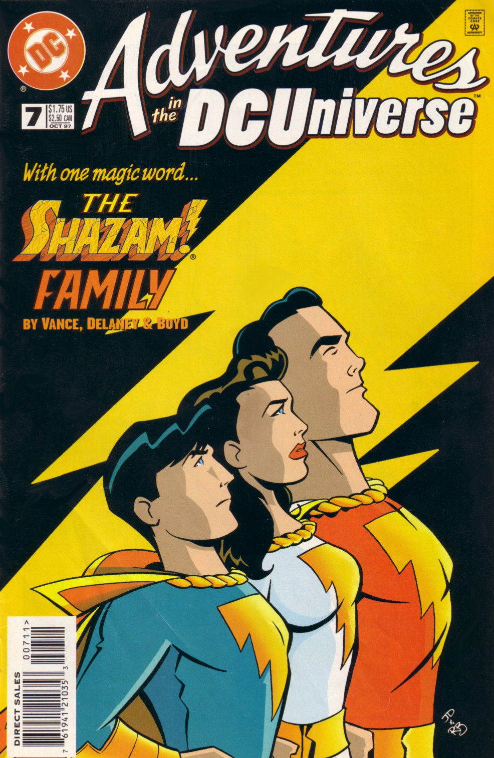 Read online Adventures in the DC Universe comic -  Issue #7 - 1