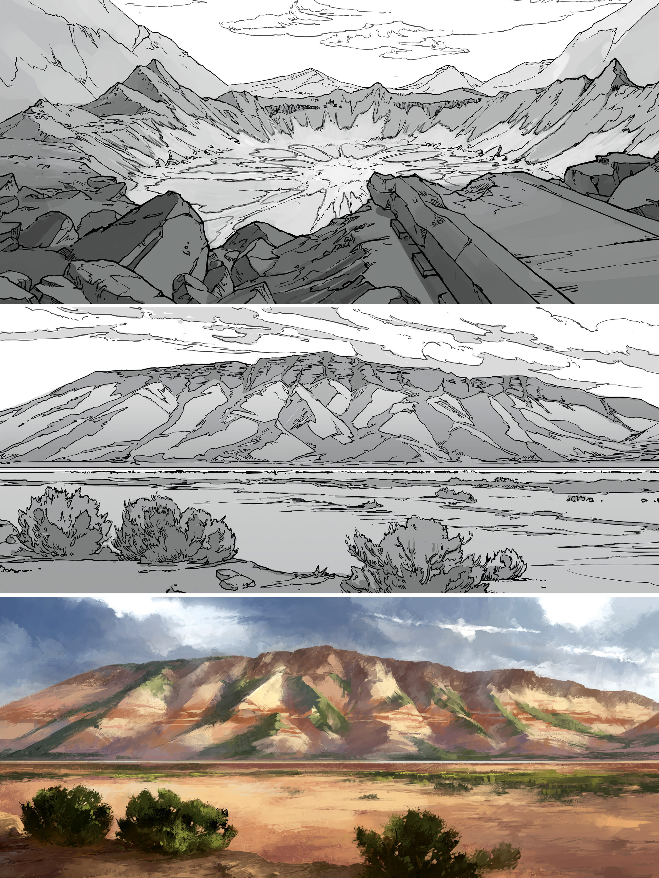 Read online The Legend of Korra: The Art of the Animated Series comic -  Issue # TPB 4 - 74