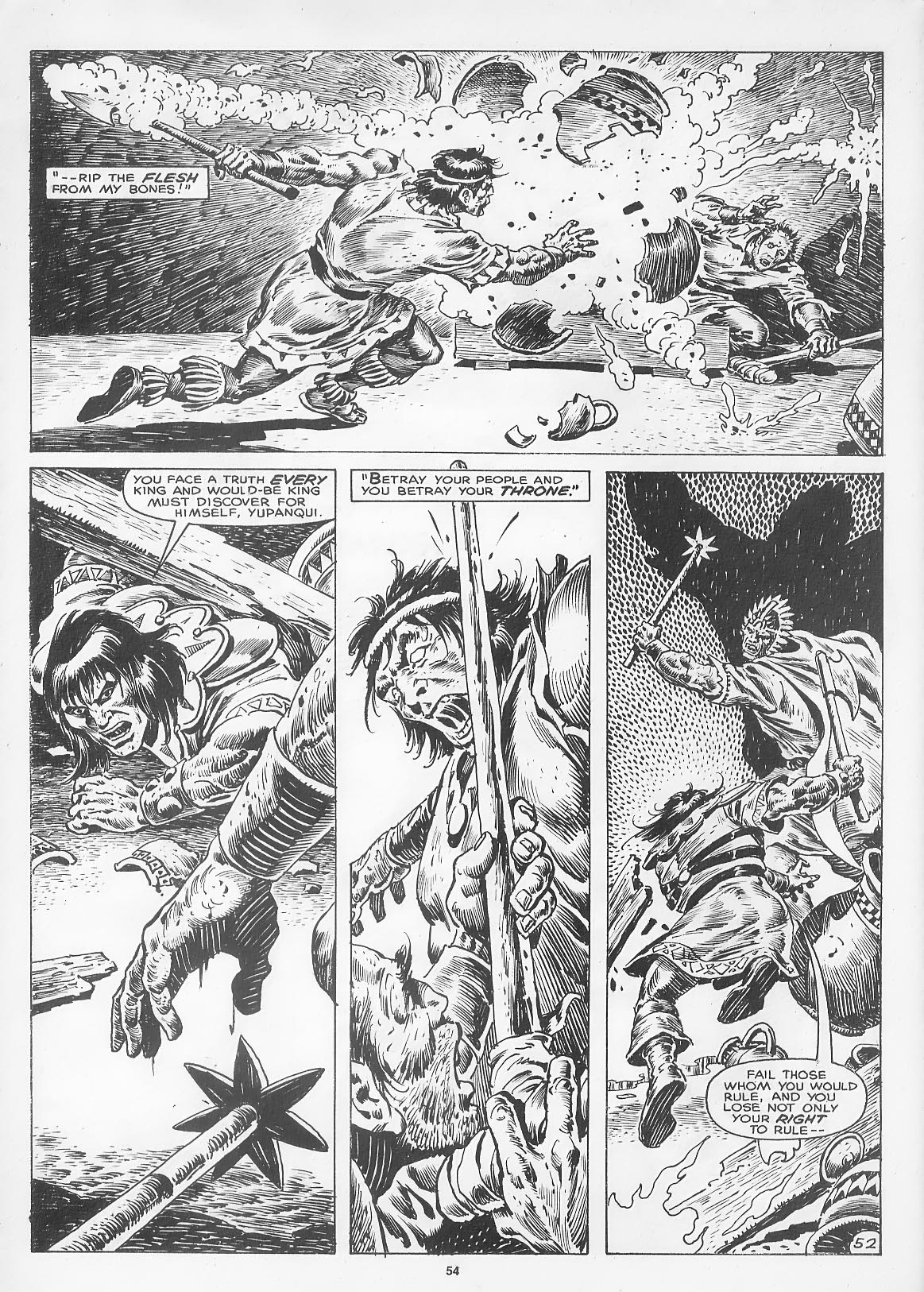 Read online The Savage Sword Of Conan comic -  Issue #166 - 56