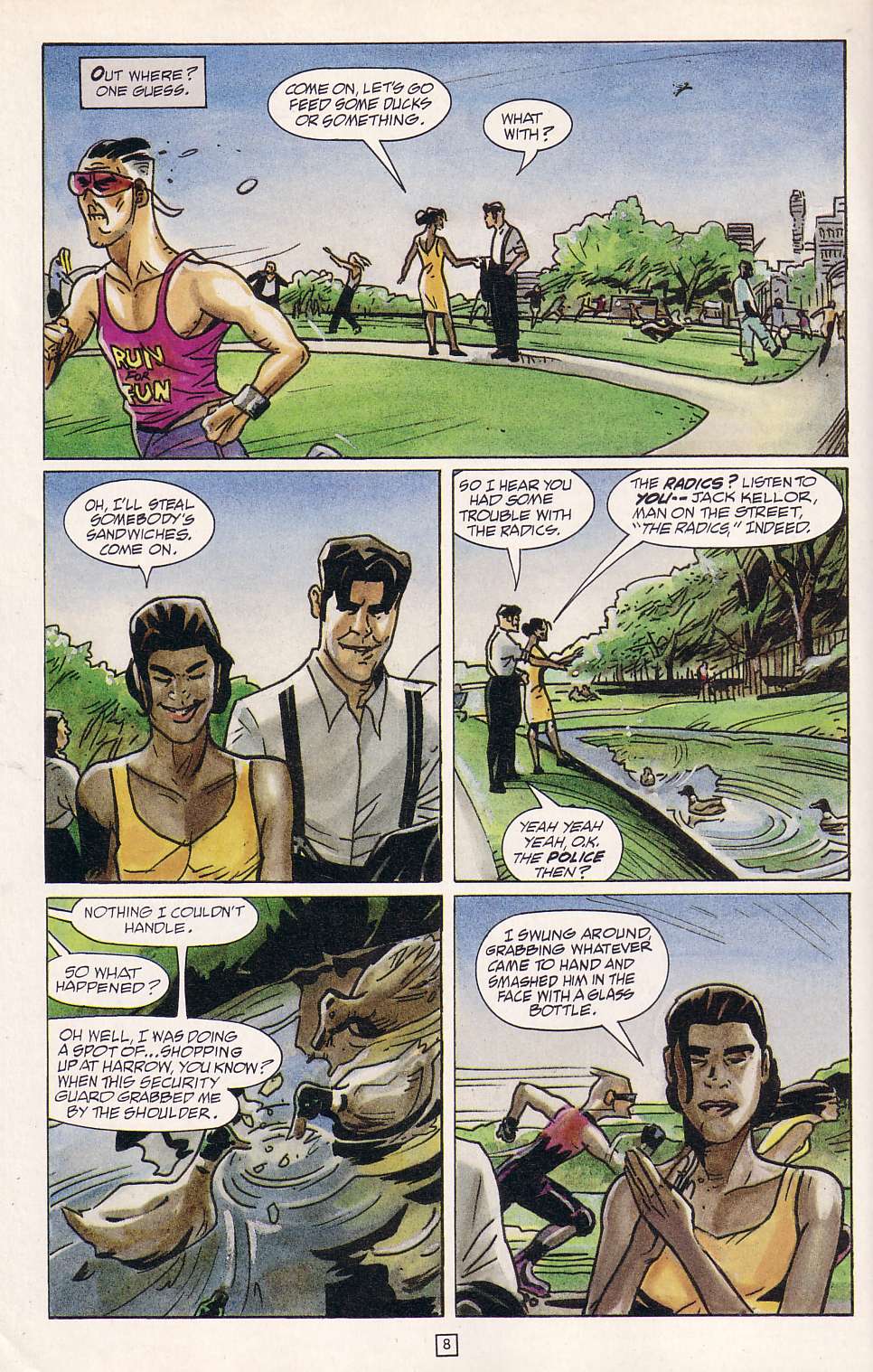 Read online Mobfire comic -  Issue #3 - 10