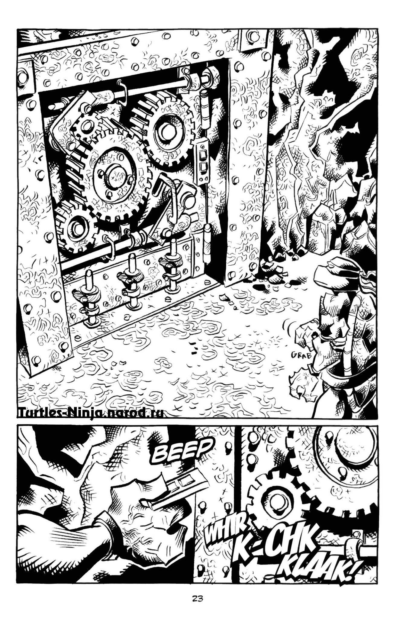 Read online Donatello The Brain Thief comic -  Issue #4 - 25
