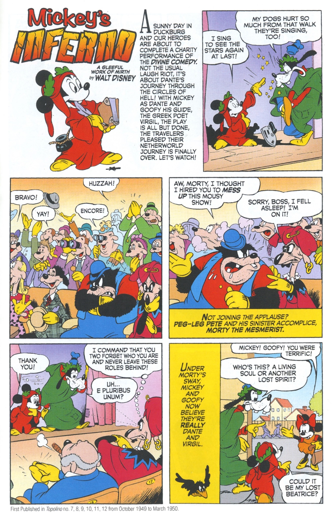Read online Disney Great Parodies Vol. 1: Mickeys Inferno comic -  Issue # Full - 3
