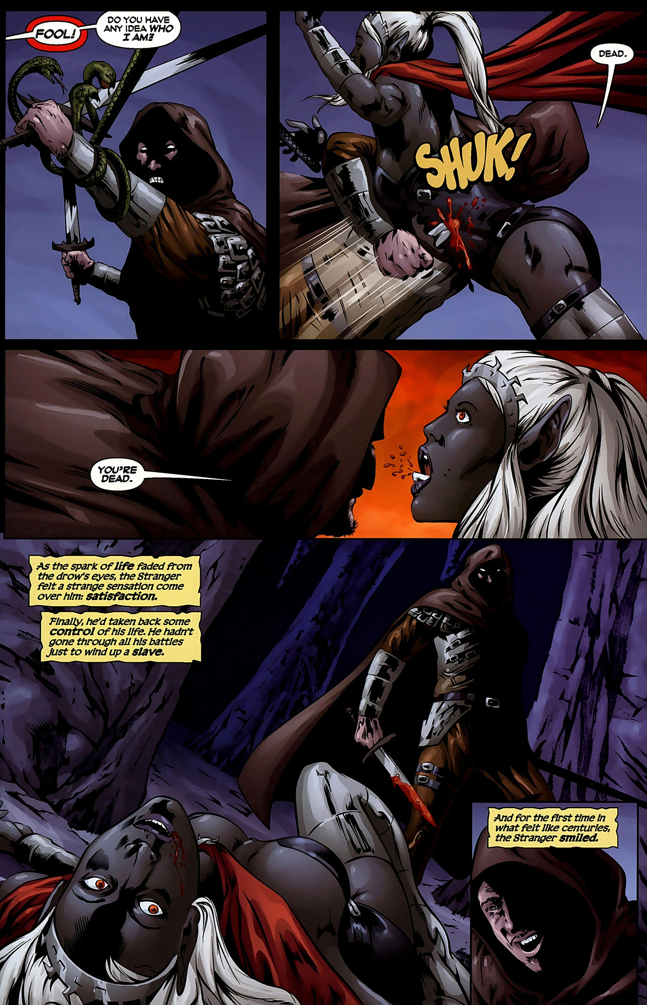 Read online Forgotten Realms: Starless Night comic -  Issue # Full - 27