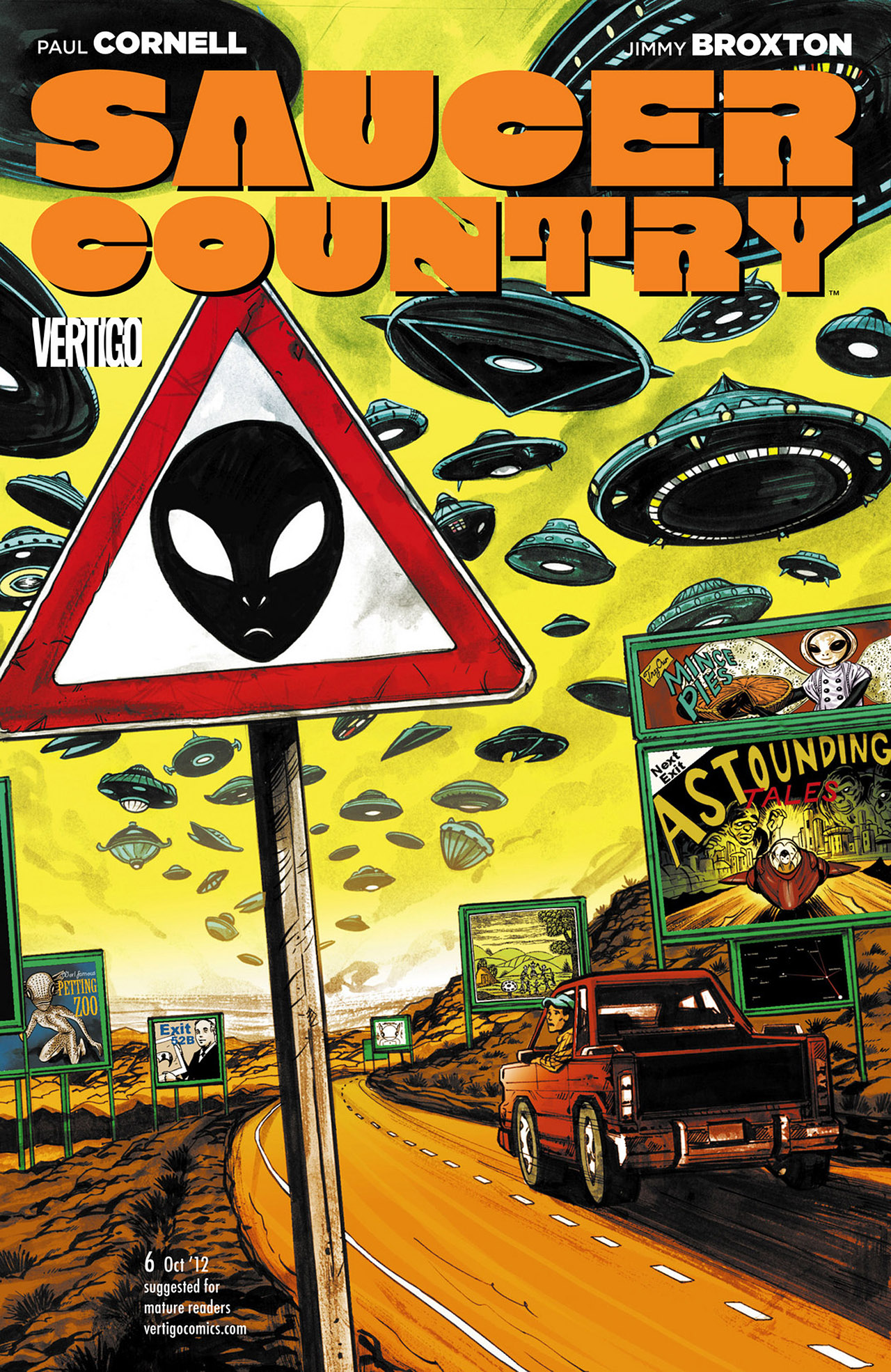 Read online Saucer Country comic -  Issue #6 - 1