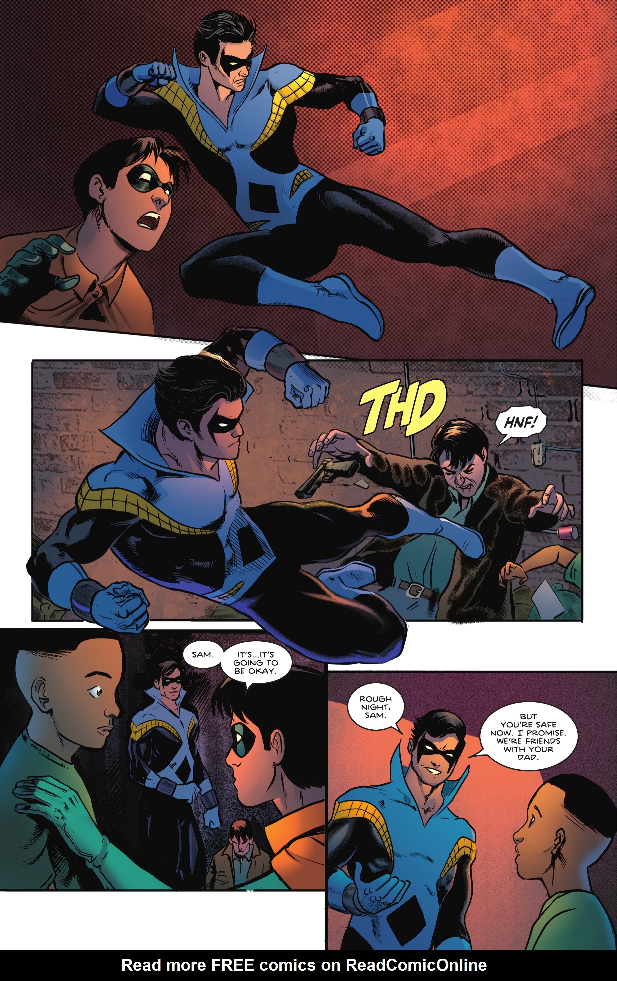 Read online Nightwing (2016) comic -  Issue # _2021 Annual - 22