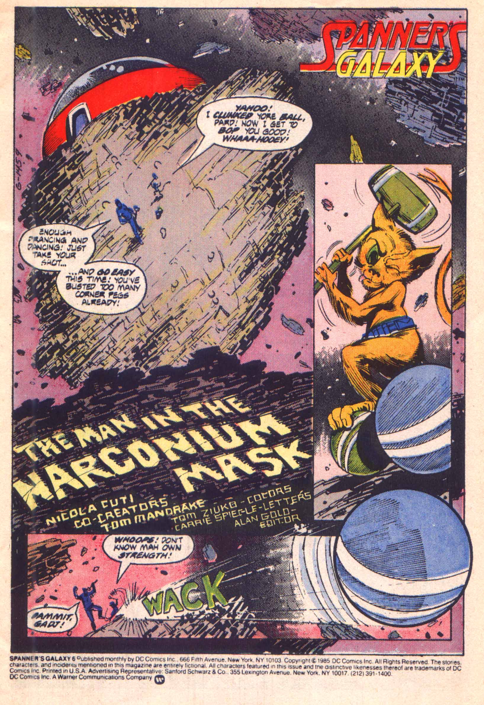 Read online Spanner's Galaxy comic -  Issue #6 - 2