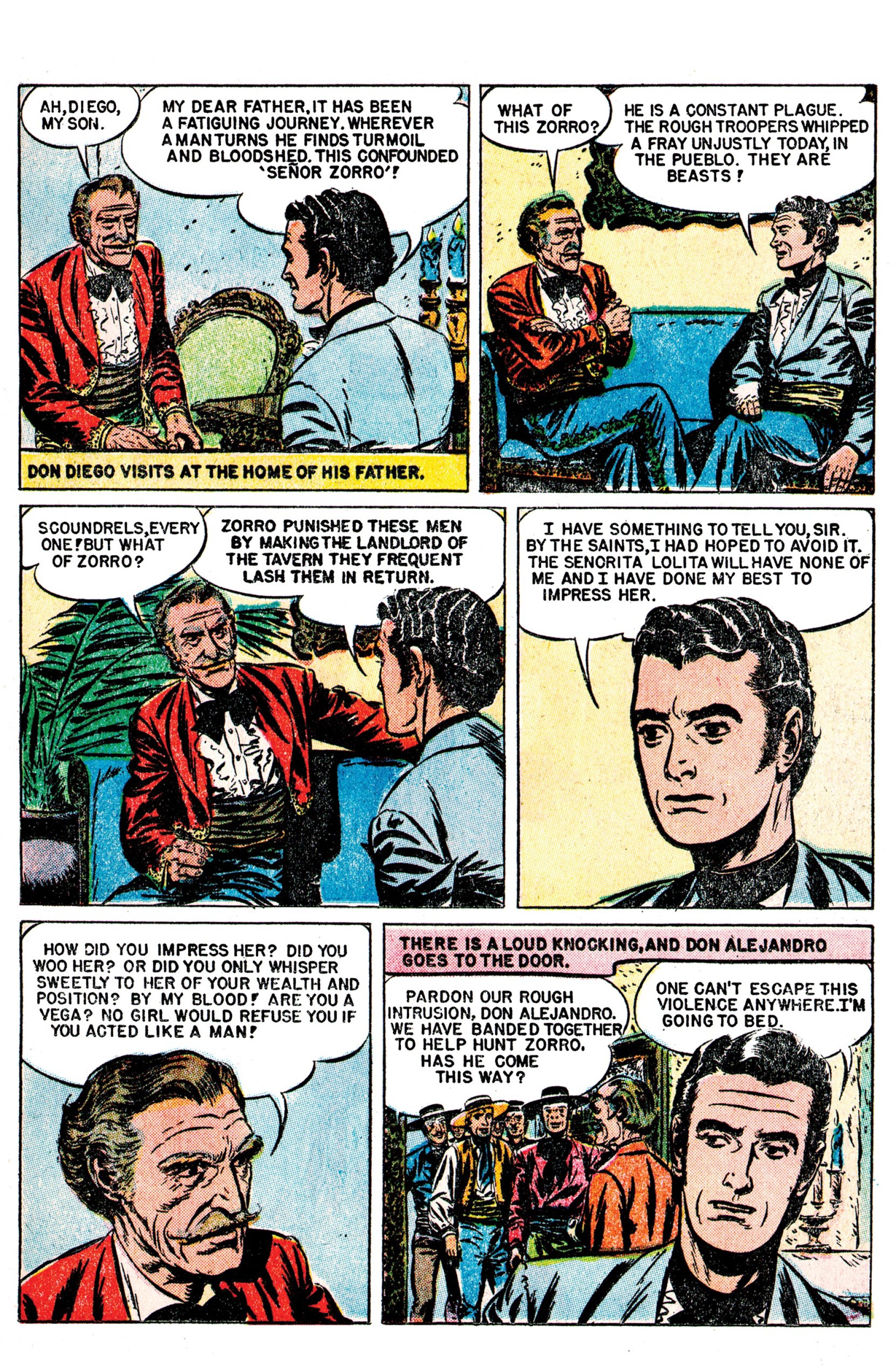 Read online AM Archives: The Mark of Zorro #1 1949 Dell Edition comic -  Issue #1 1949 Dell Edition Full - 25