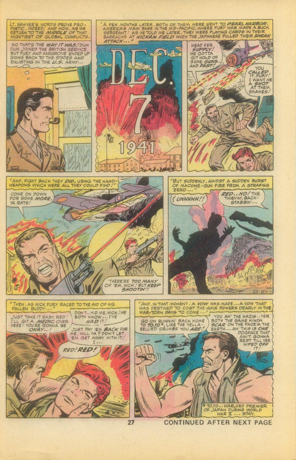 Read online Sgt. Fury comic -  Issue #136 - 29