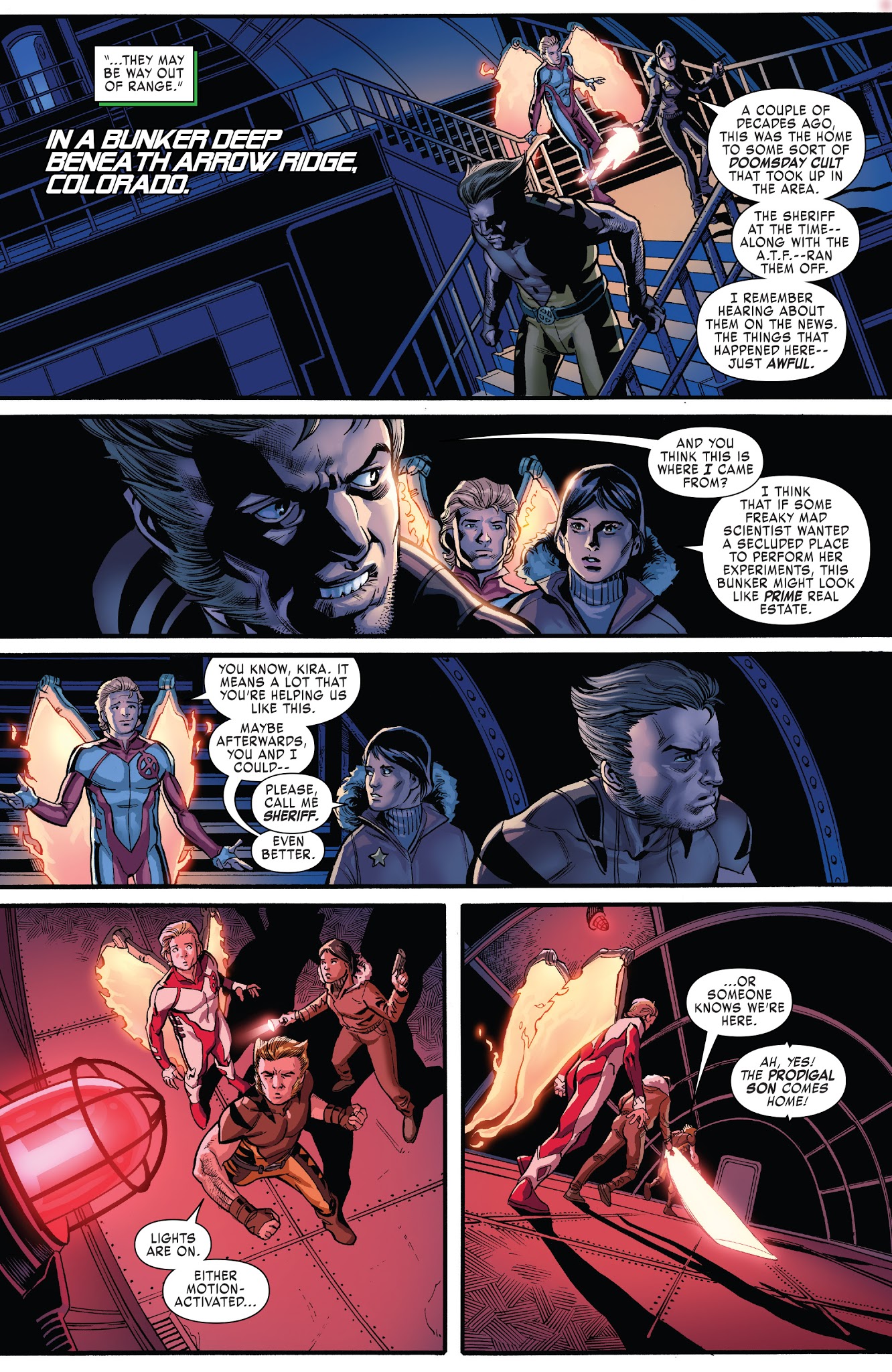 Read online X-Men: Blue comic -  Issue #11 - 12