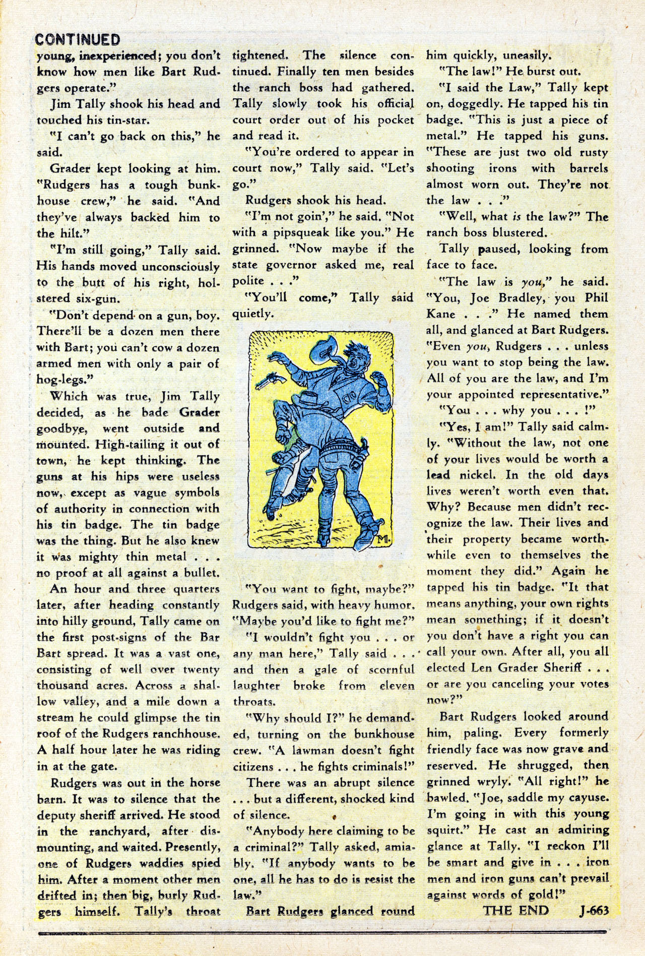 Read online Gunsmoke Western comic -  Issue #62 - 26