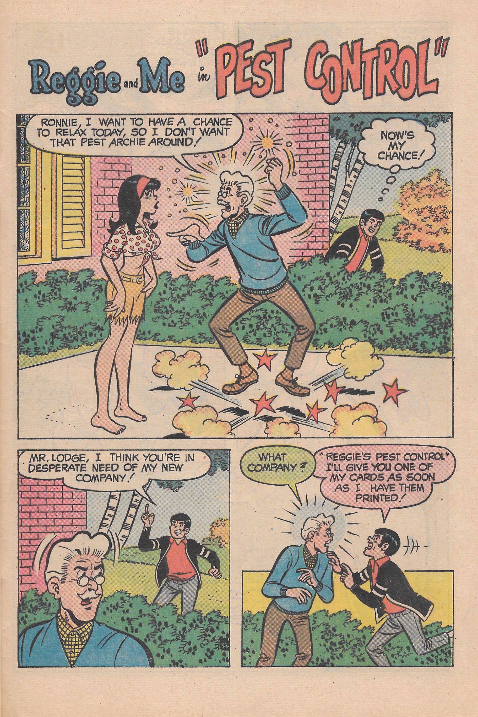 Read online Reggie and Me (1966) comic -  Issue #39 - 29