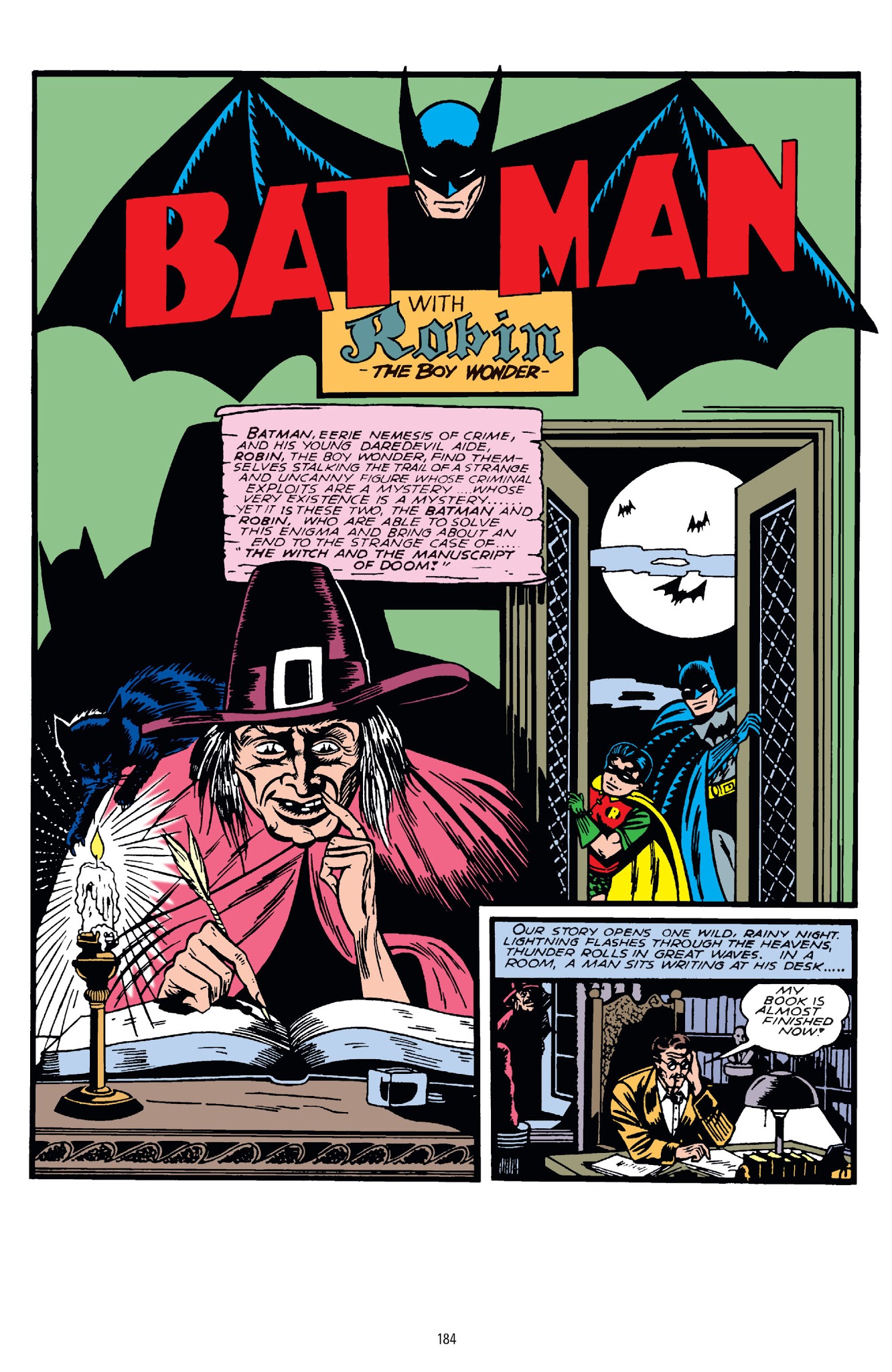 Read online Batman: The Golden Age Omnibus comic -  Issue # TPB 2 - 184