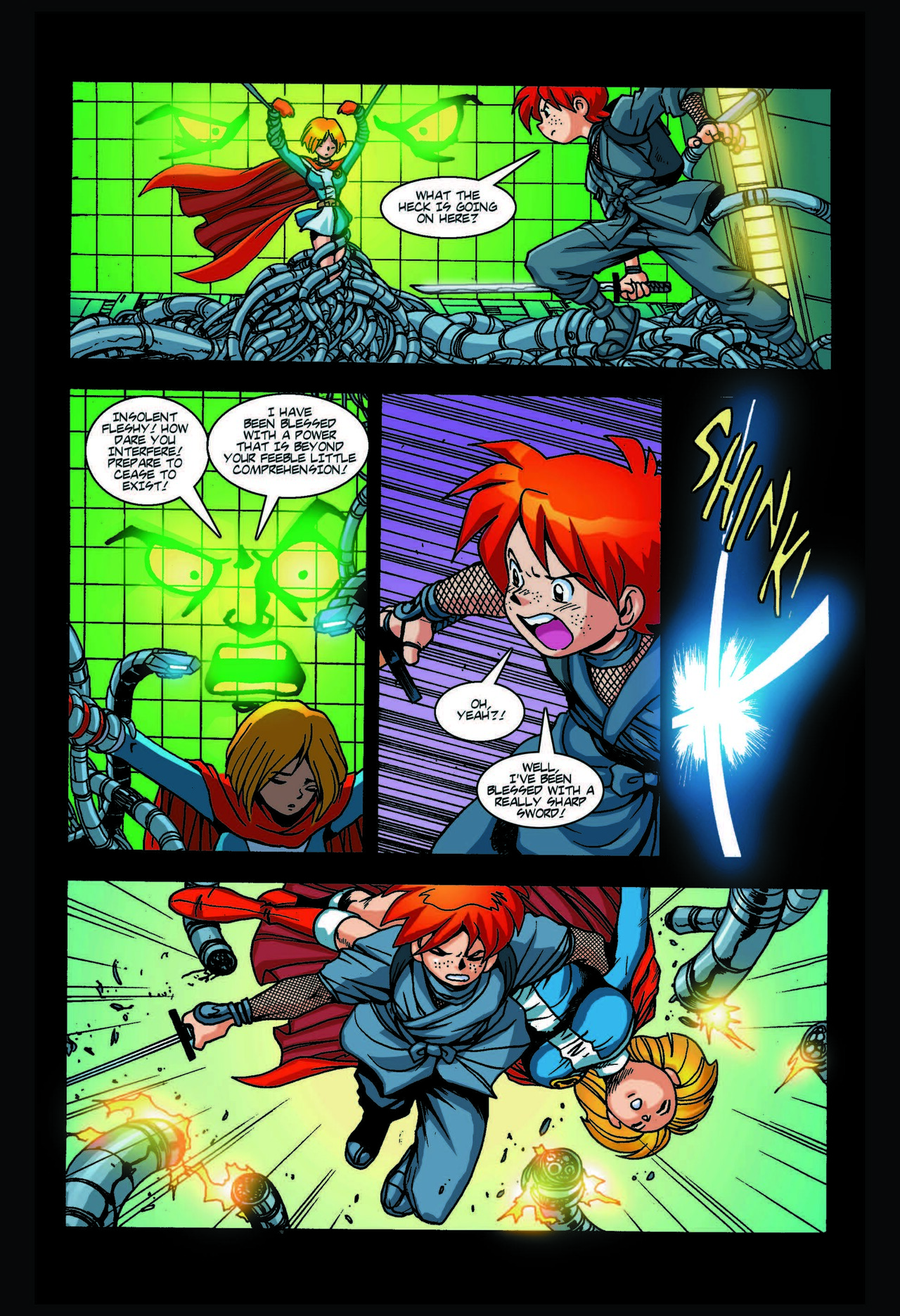 Read online Ninja High School Version 2 comic -  Issue #11 - 12
