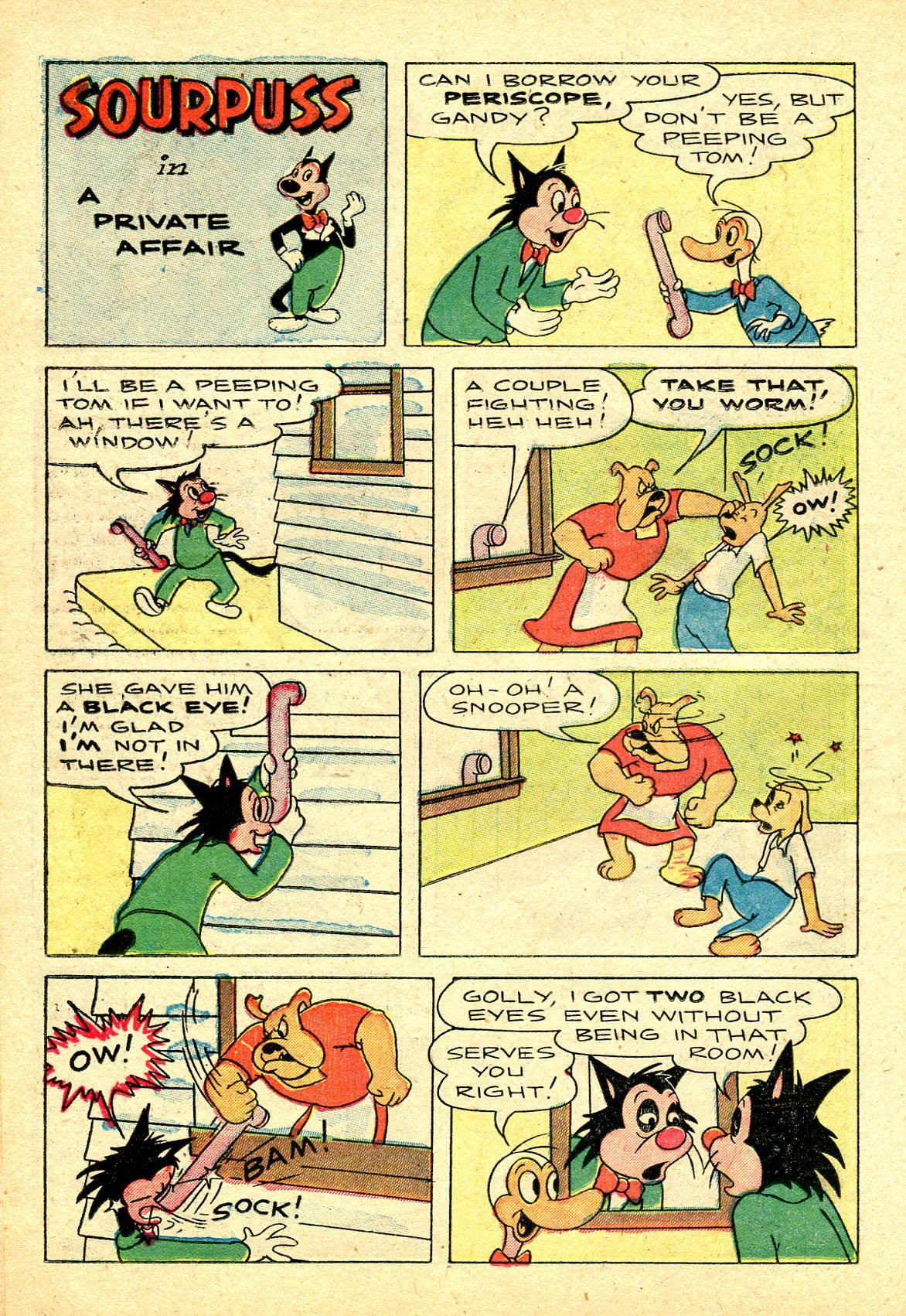 Read online Paul Terry's Mighty Mouse Comics comic -  Issue #44 - 54