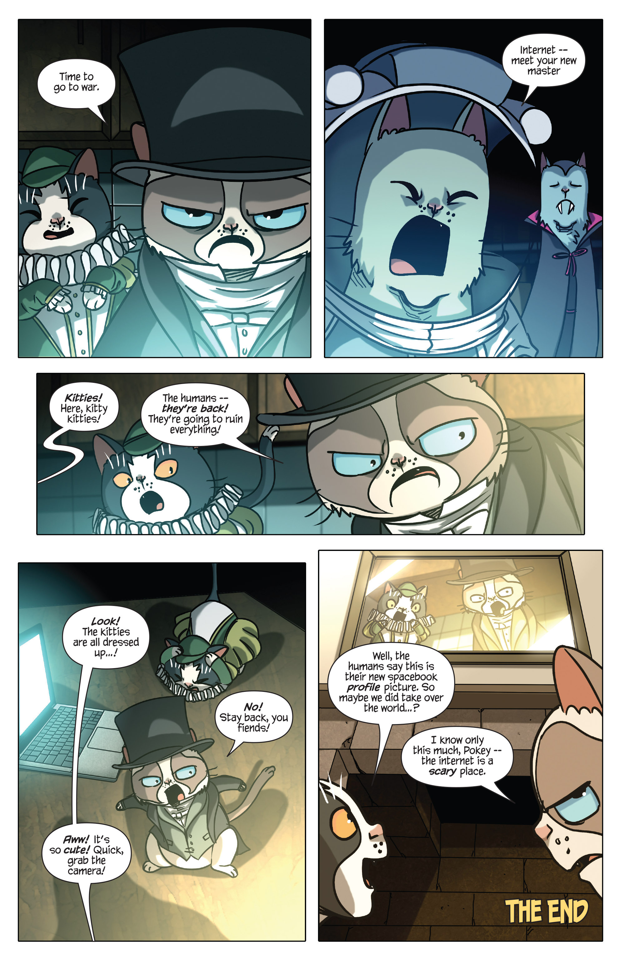 Read online Grumpy Cat & Pokey comic -  Issue #5 - 12