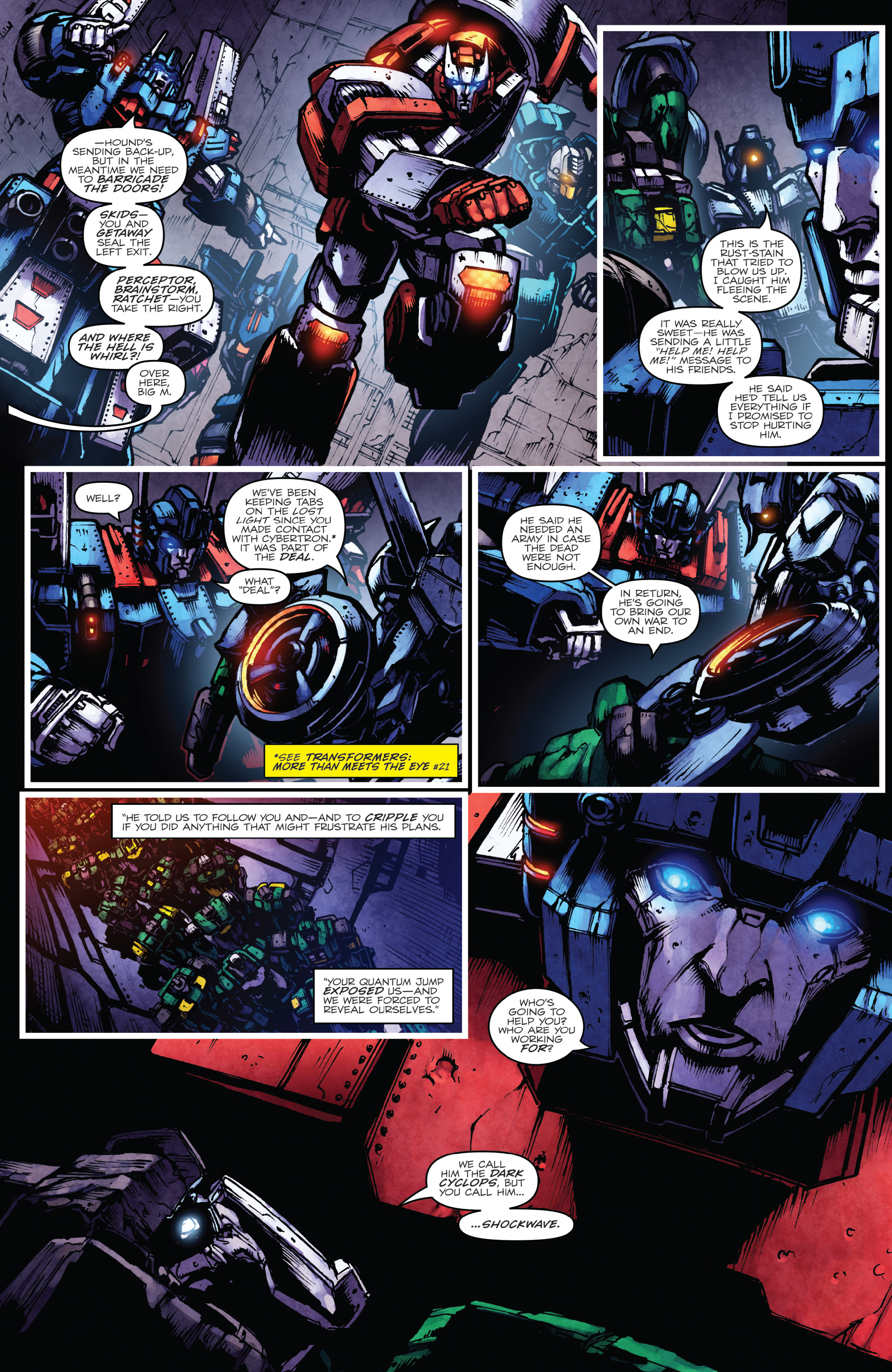 Read online The Transformers: Dark Cybertron Finale comic -  Issue # Full - 25