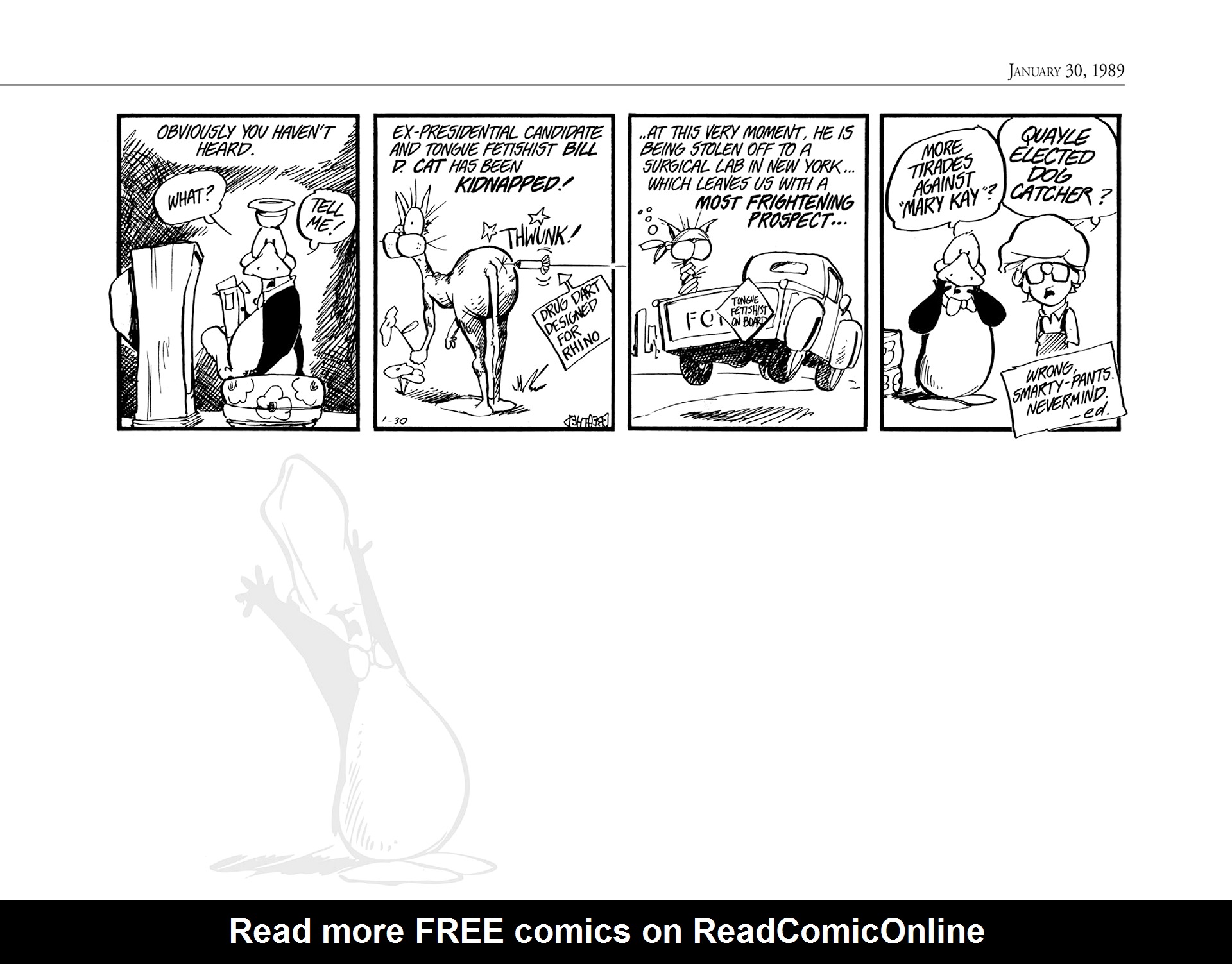 Read online The Bloom County Digital Library comic -  Issue # TPB 9 (Part 1) - 38