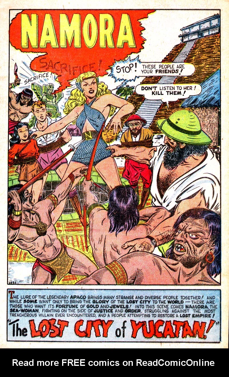 Read online Namora (1948) comic -  Issue #1 - 3