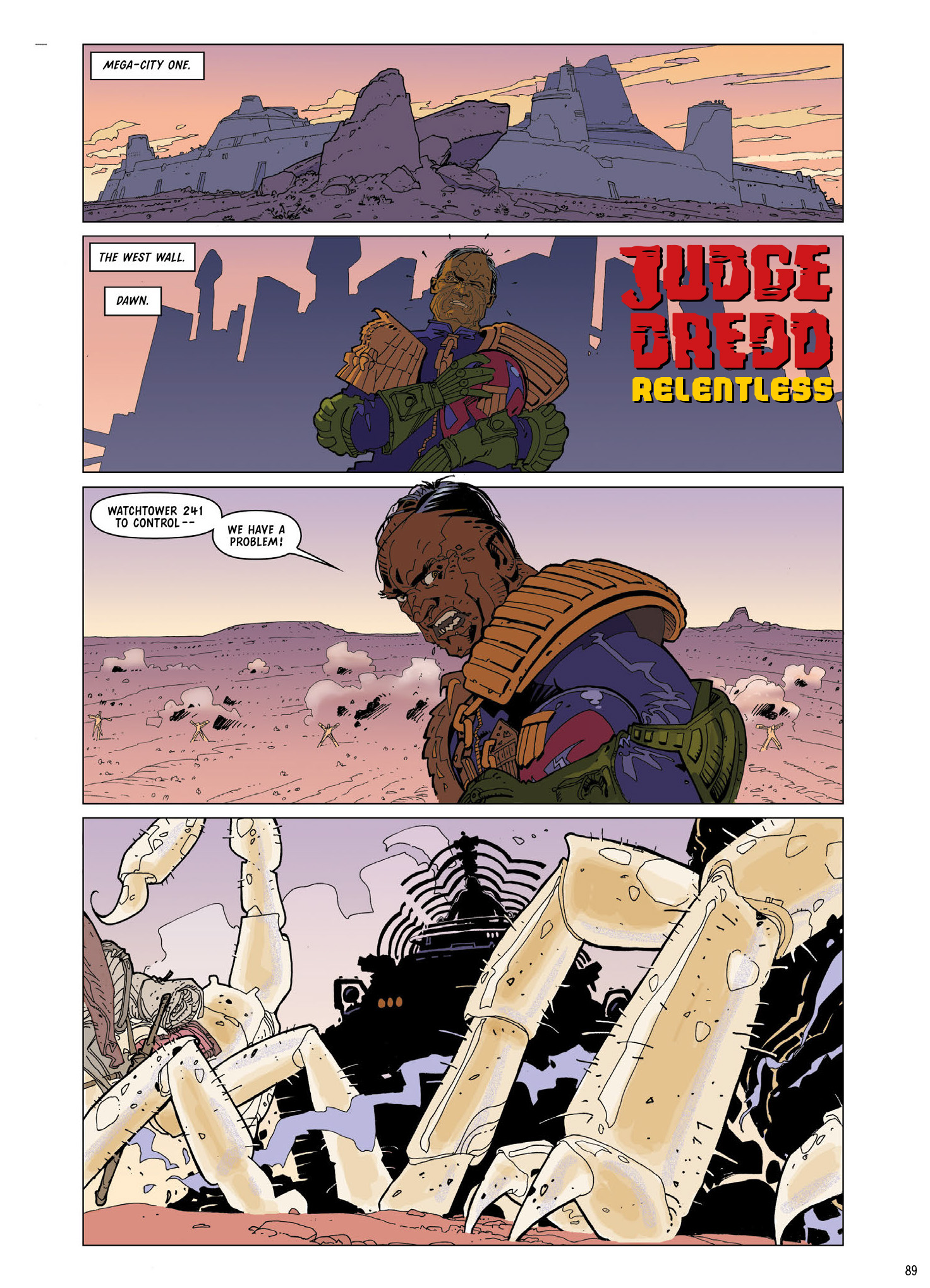 Read online Judge Dredd: The Complete Case Files comic -  Issue # TPB 33 (Part 1) - 91