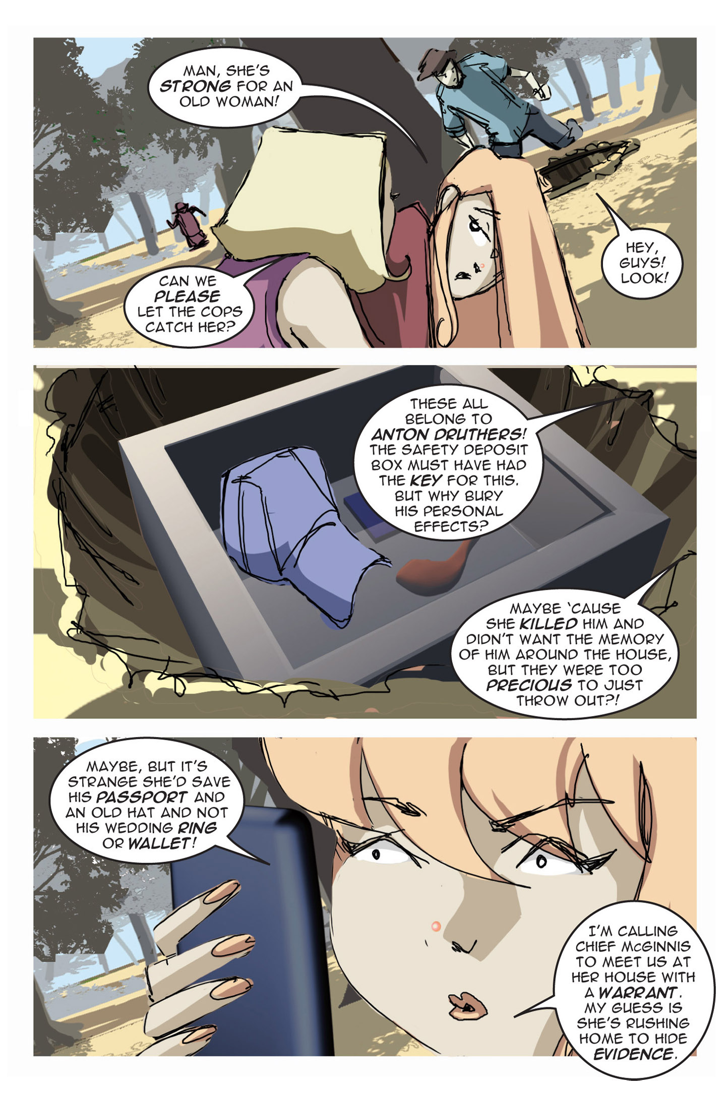 Read online Nancy Drew comic -  Issue #5 - 59