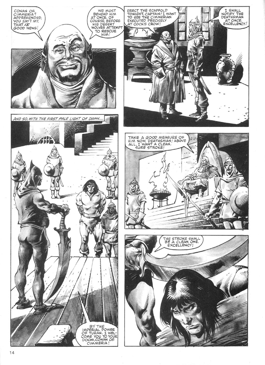 Read online The Savage Sword Of Conan comic -  Issue #88 - 14