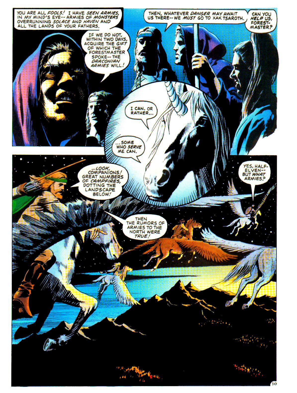 Read online Dragonlance Saga comic -  Issue #1 - 33