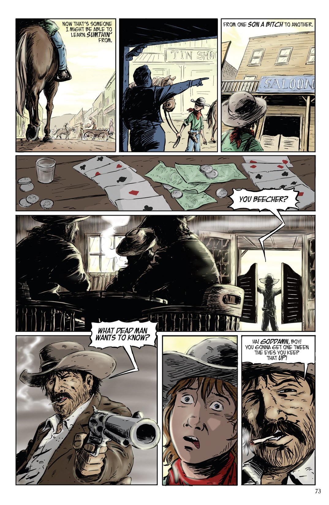 Read online Outlaw Territory comic -  Issue # TPB 2 (Part 1) - 73
