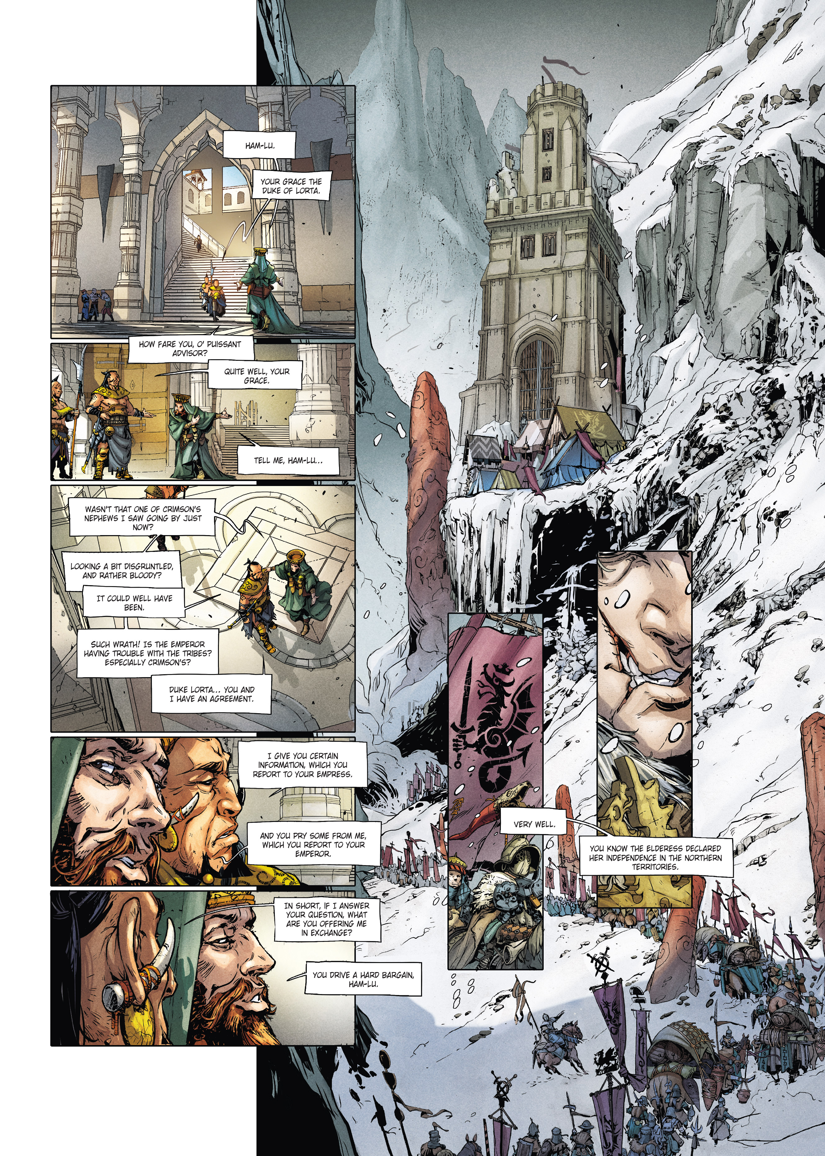 Read online Chronicles of the Dragon Knights comic -  Issue #20 - 22