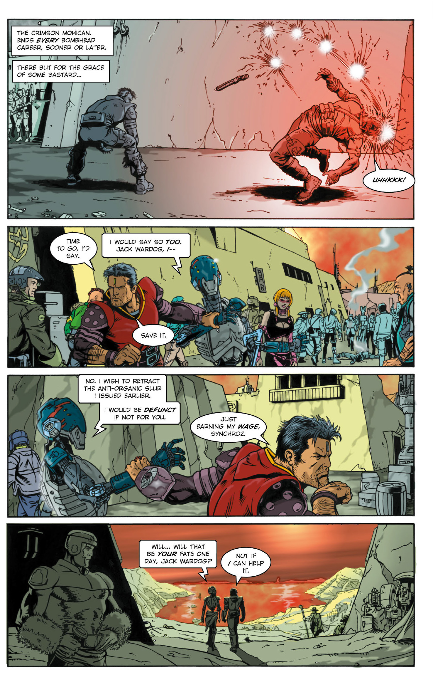 Read online Wardog comic -  Issue # TPB - 14