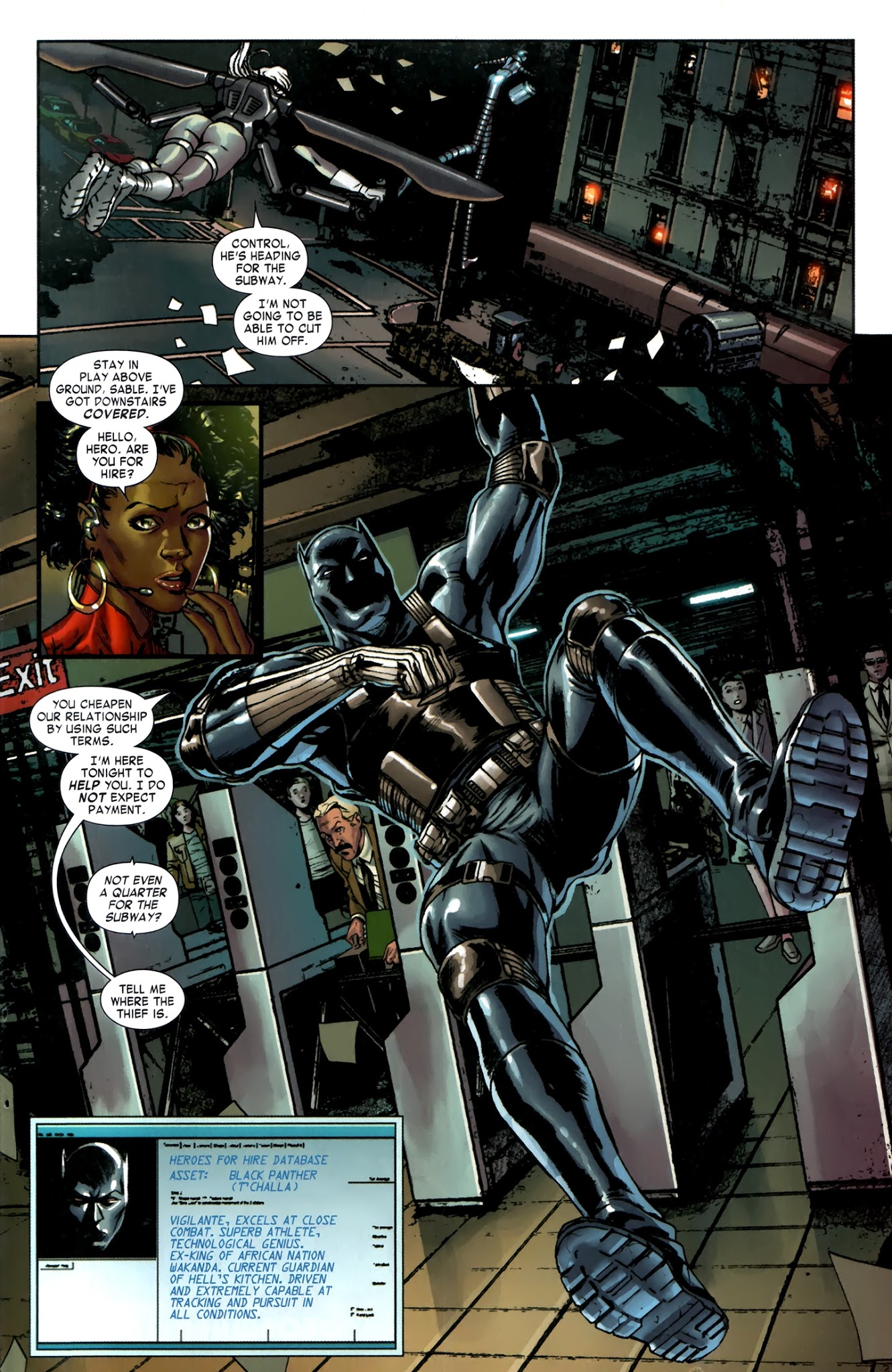 Read online Villains For Hire comic -  Issue #0.1 - 8