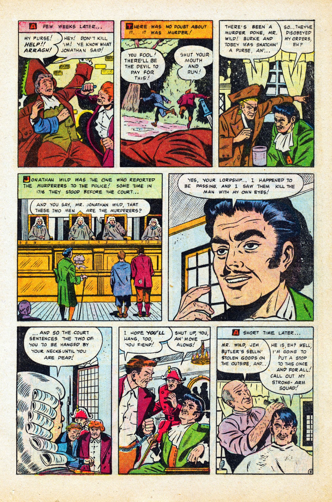 Read online Justice (1947) comic -  Issue #16 - 19