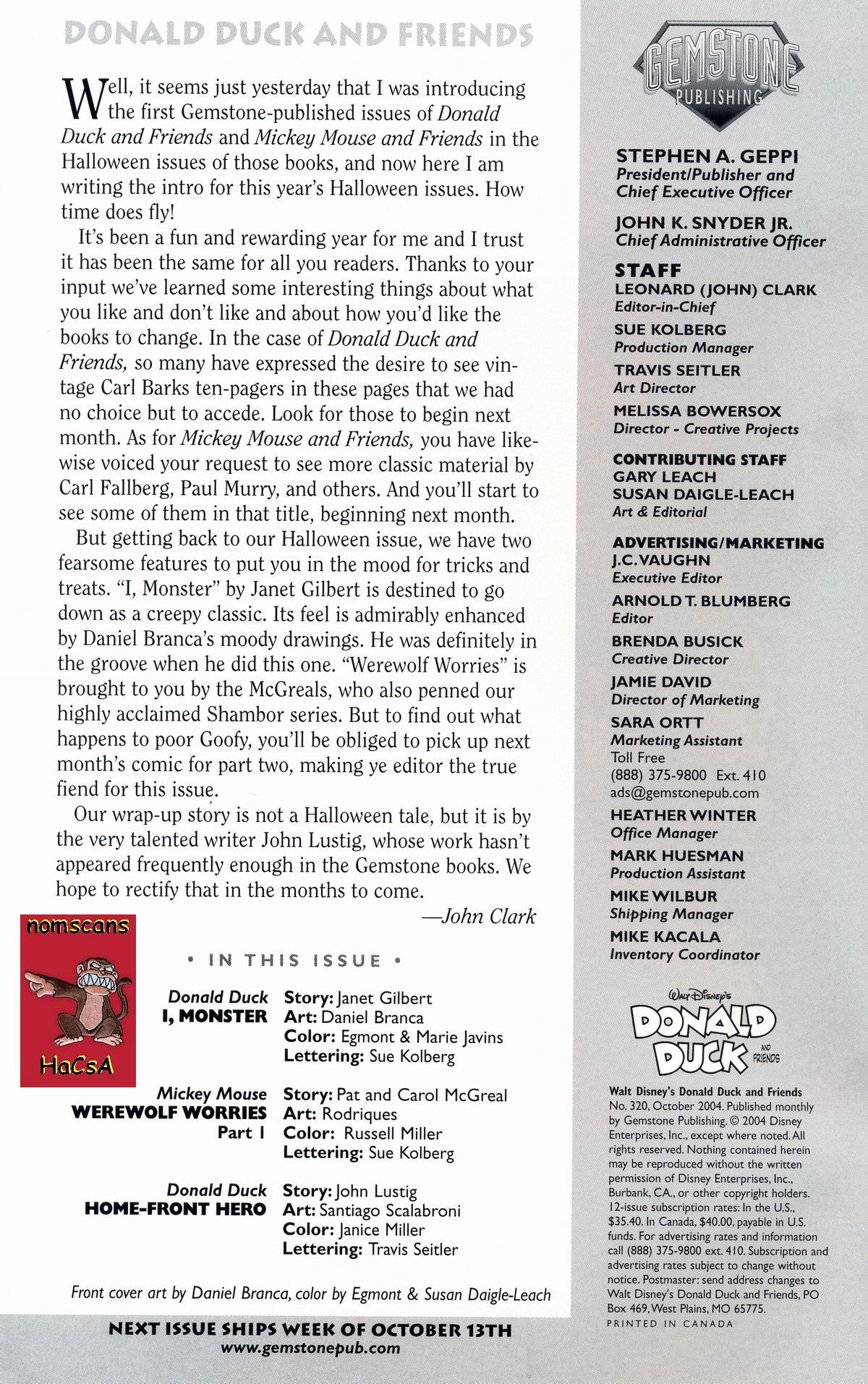 Read online Walt Disney's Donald Duck and Friends comic -  Issue #320 - 2