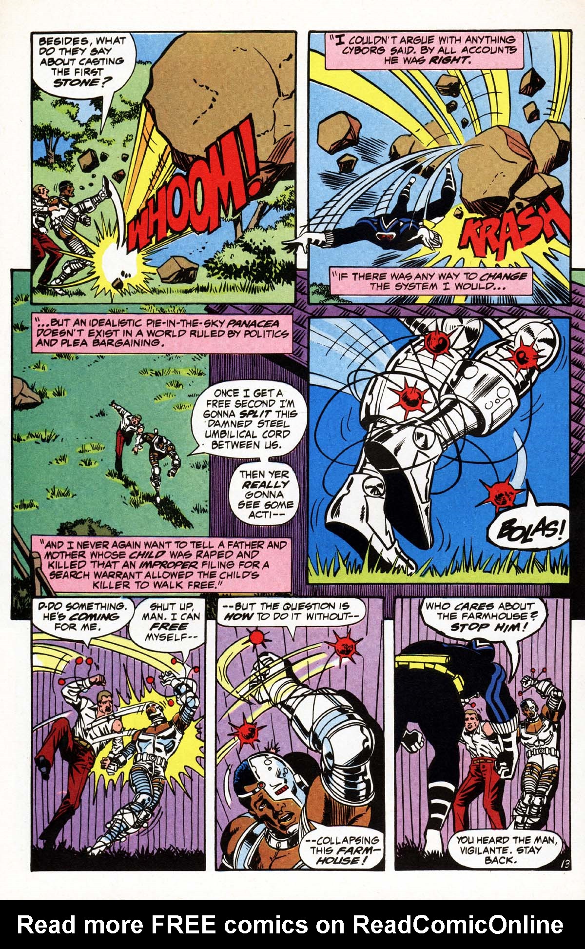 Read online Vigilante (1983) comic -  Issue #3 - 14