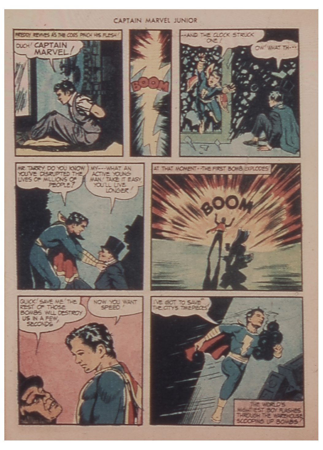 Read online Captain Marvel, Jr. comic -  Issue #15 - 34