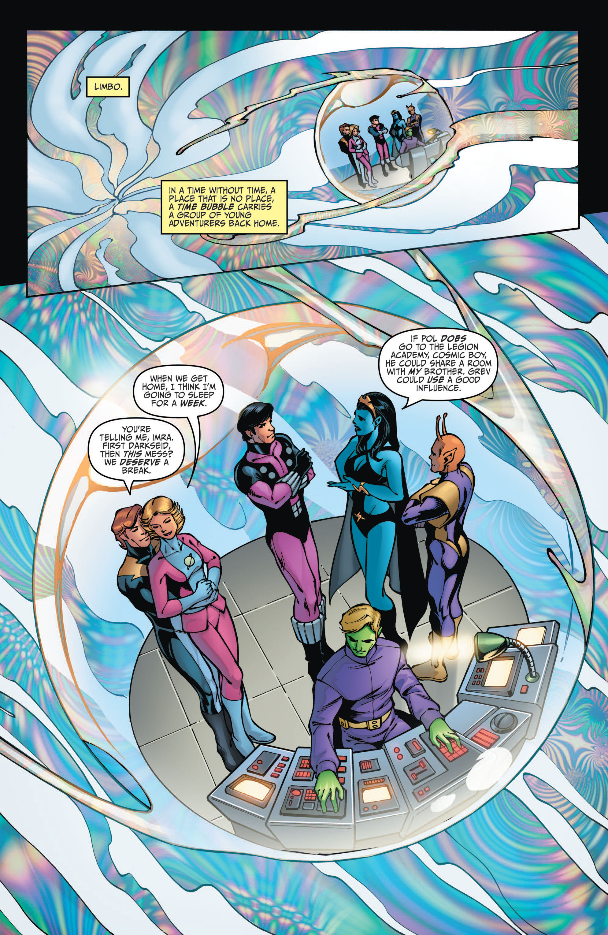 Read online Star Trek/Legion of Super-Heroes comic -  Issue #1 - 13
