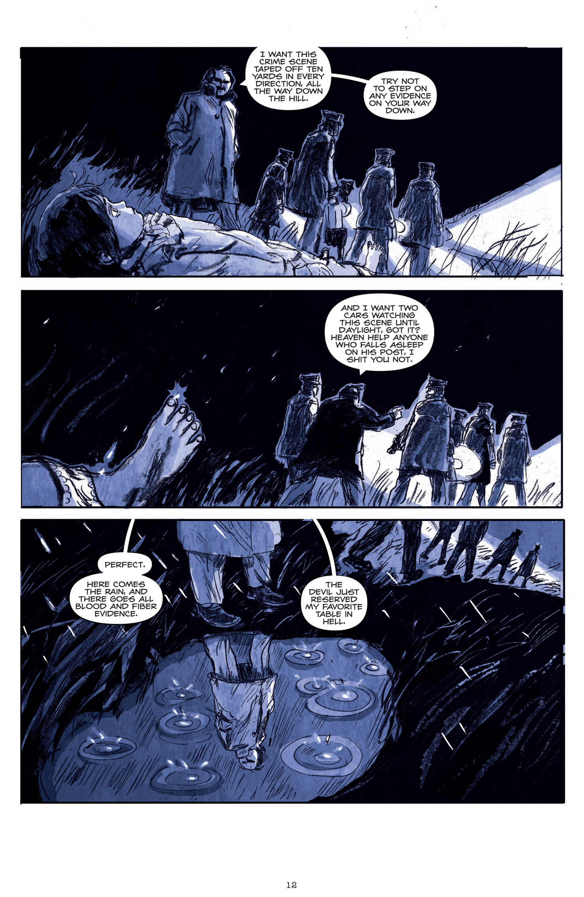 Read online The Crow: Curare comic -  Issue #1 - 14