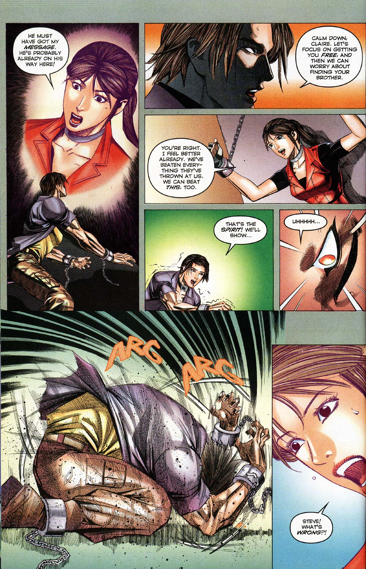 Read online Resident Evil Code: Veronica comic -  Issue #4 - 30