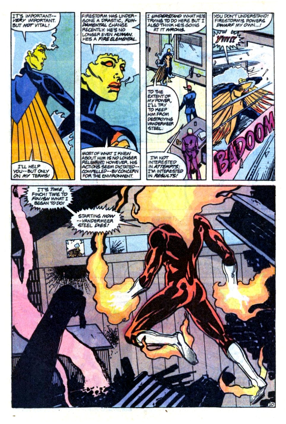 Firestorm, the Nuclear Man Issue #89 #25 - English 11