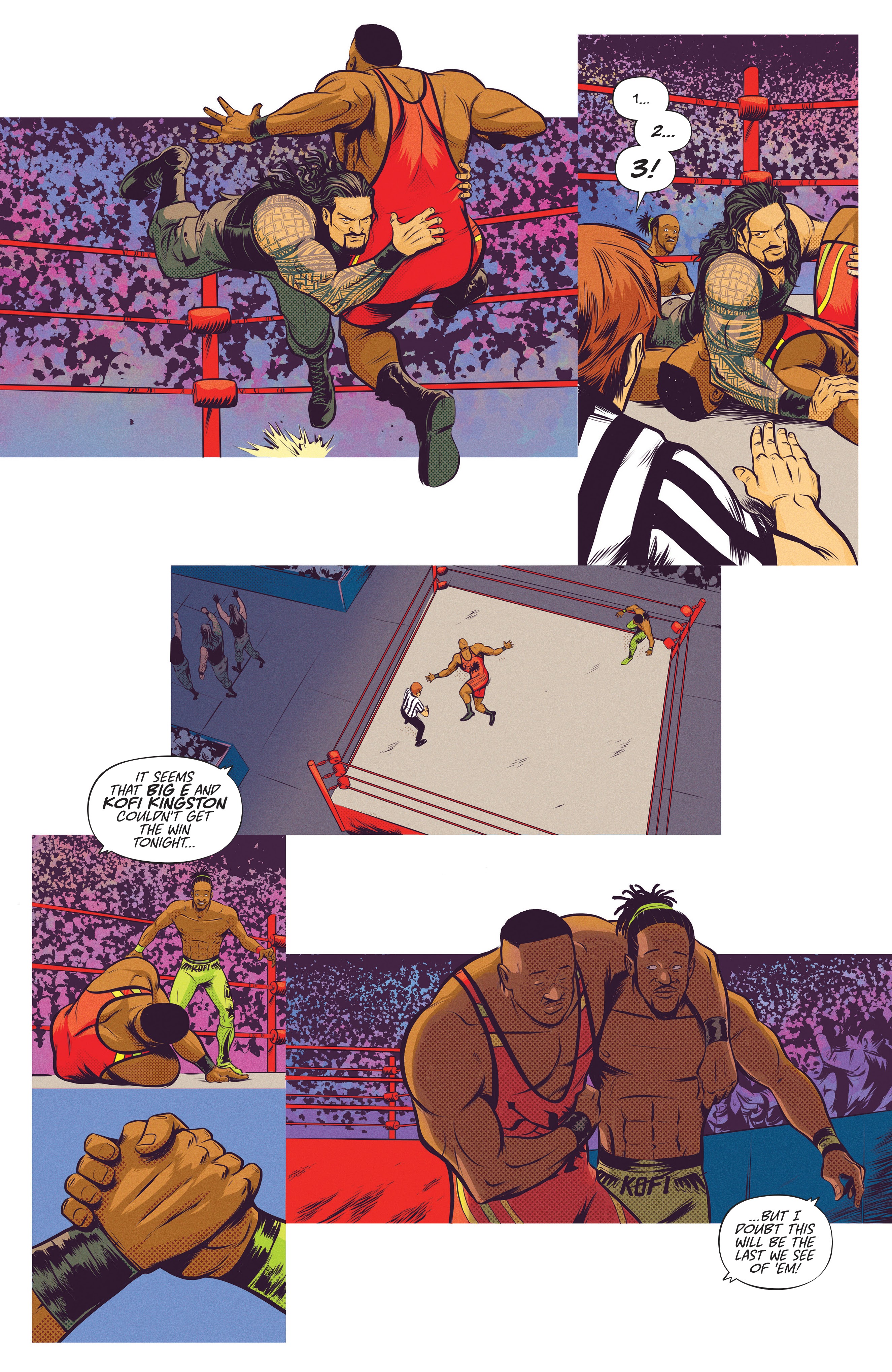 Read online WWE The New Day: Power of Positivity comic -  Issue #1 - 35