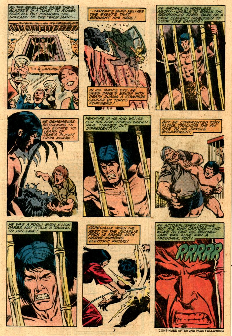 Read online Tarzan (1977) comic -  Issue #27 - 6
