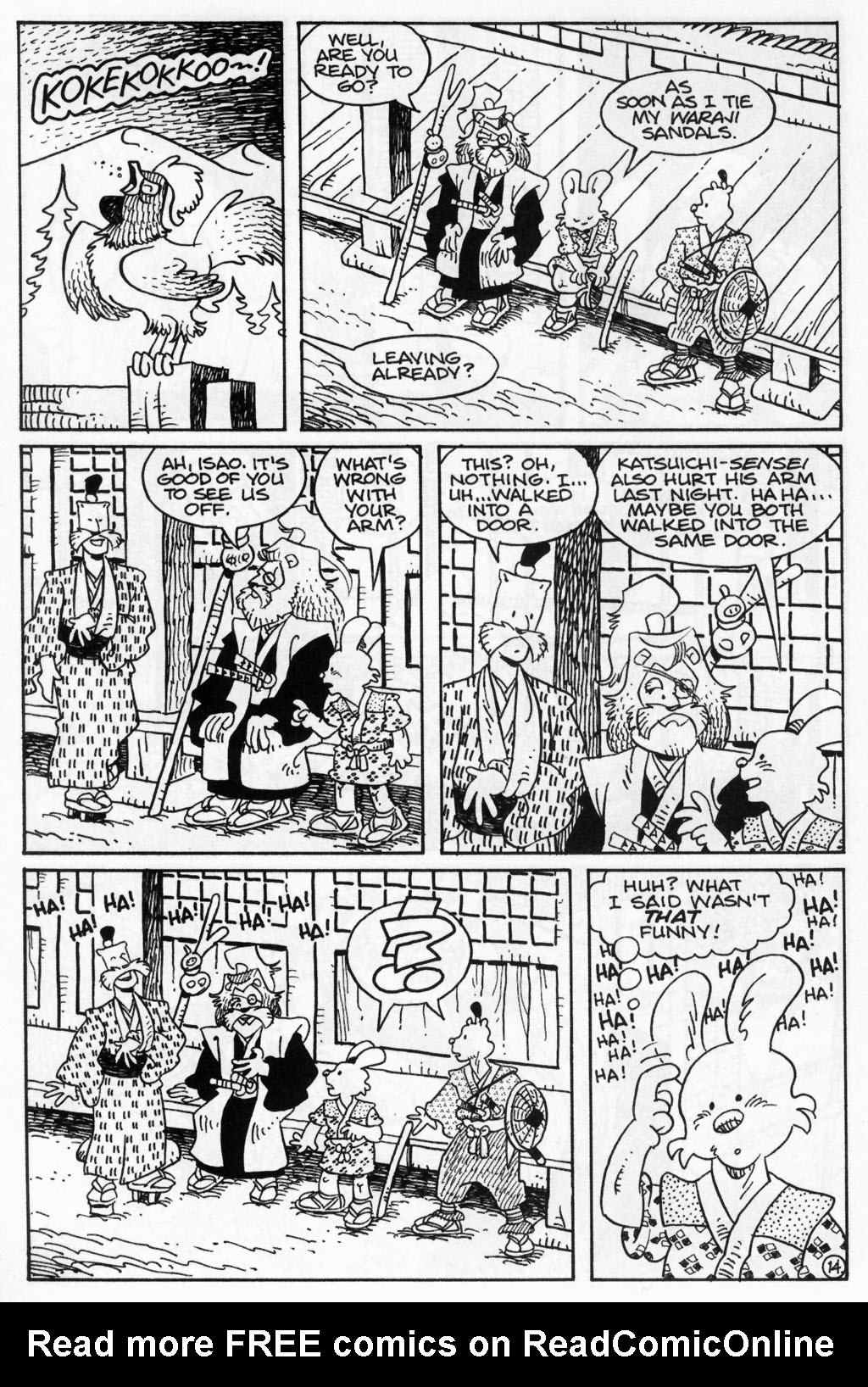 Read online Usagi Yojimbo (1996) comic -  Issue #57 - 16