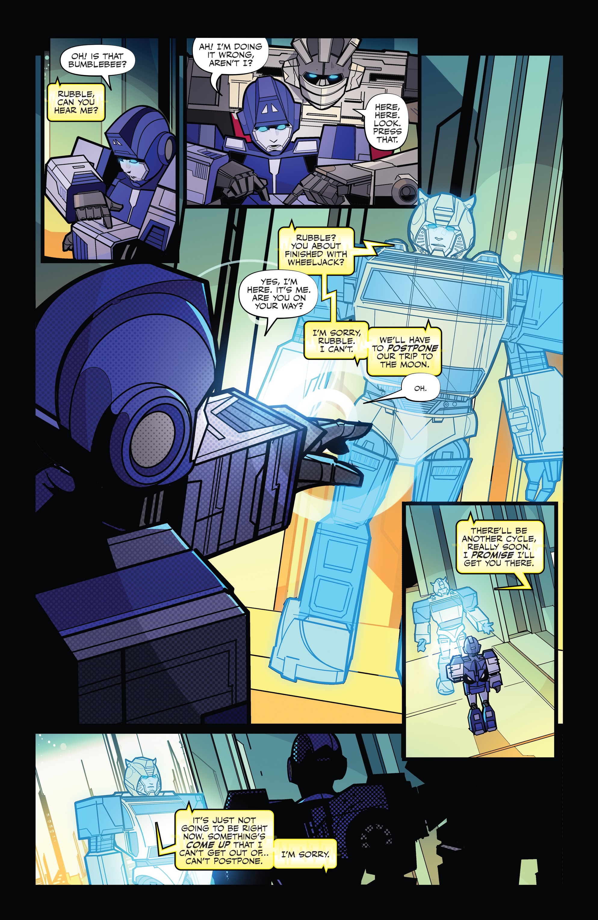 Read online Transformers (2019) comic -  Issue #5 - 9